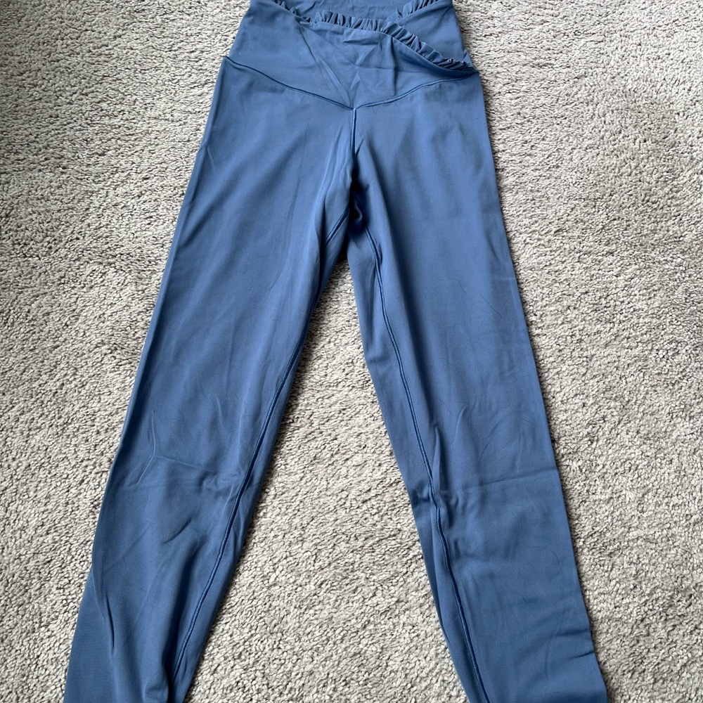 Aerie Blue High-Rise Performance Leggings